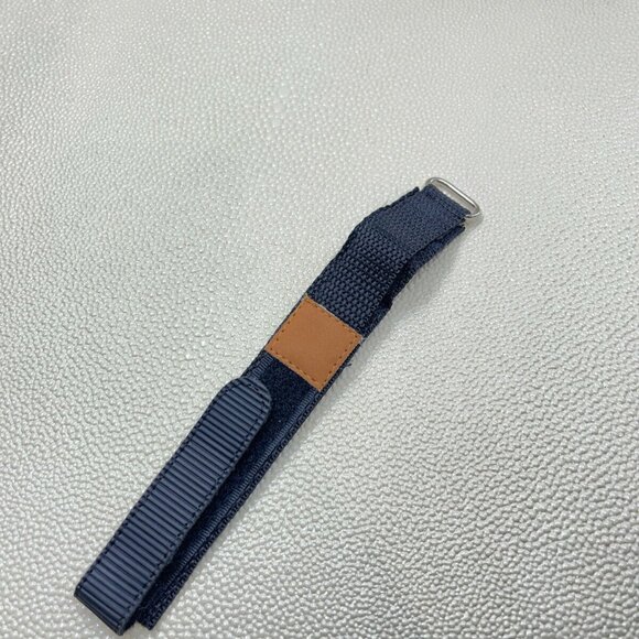 Hadley-Roma 18mm Black Nylon Mens Sport Divers Watch Strap, Unique Pattern MS964 - Picture 1 of 2